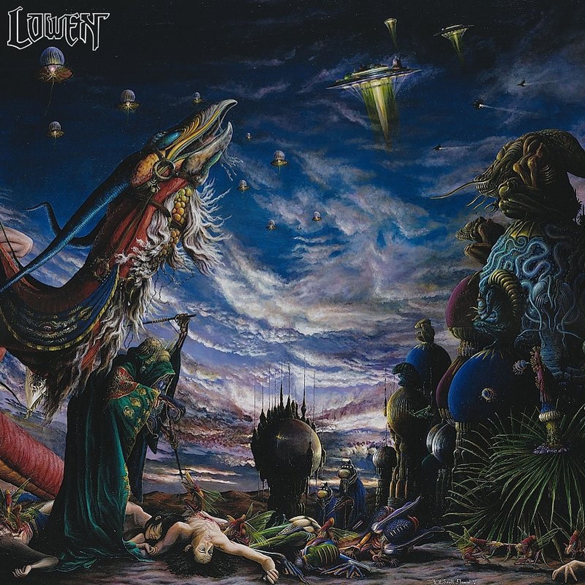 Lowen – A Crypt in the Stars vinyl record cover