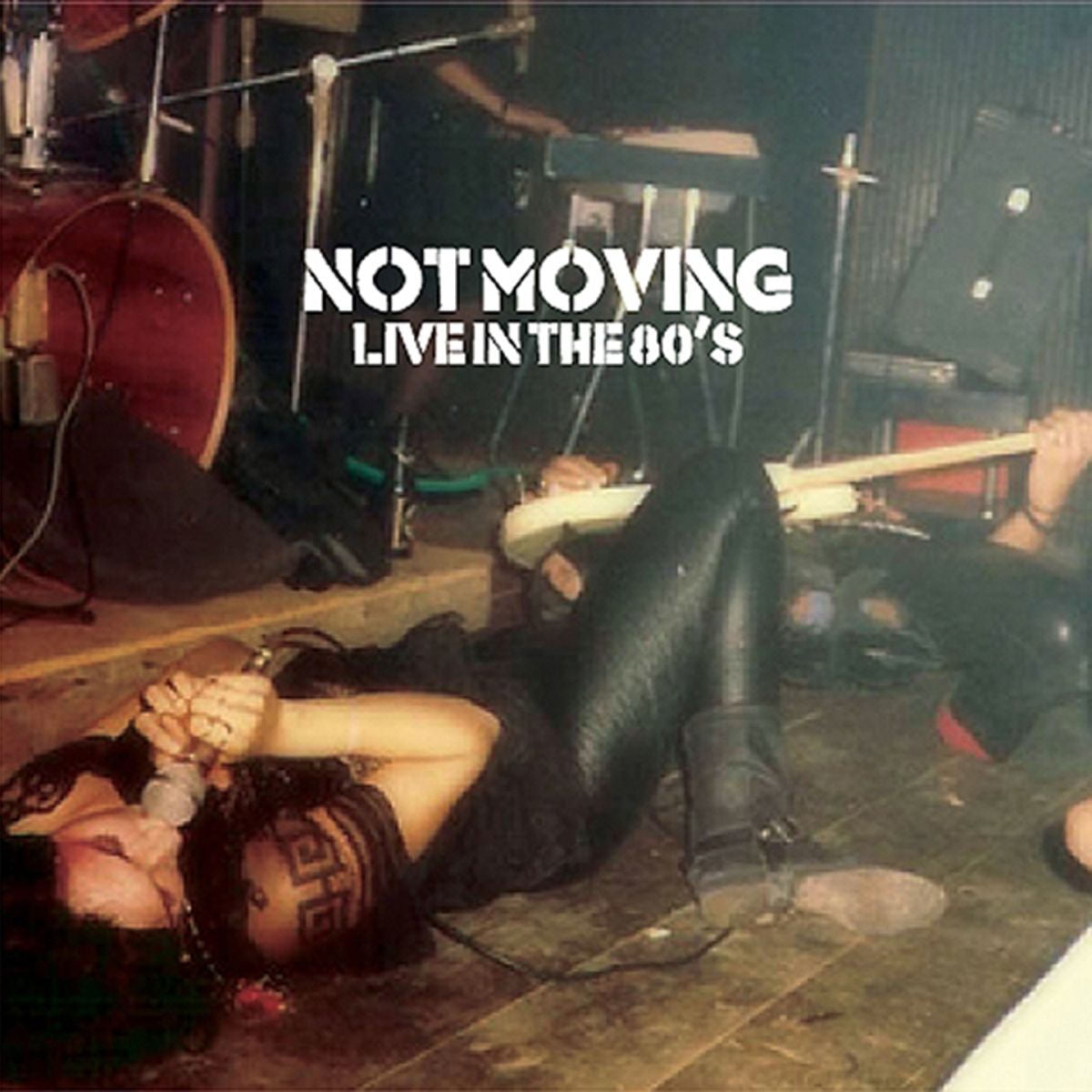 Not Moving – Live In The Eighties vinyl record cover