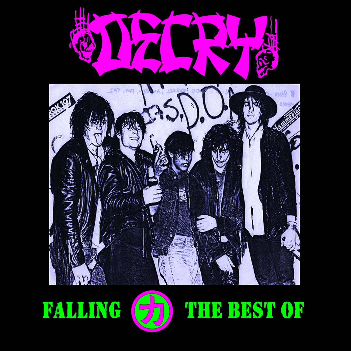 Decry – Falling - The Best Of vinyl record cover