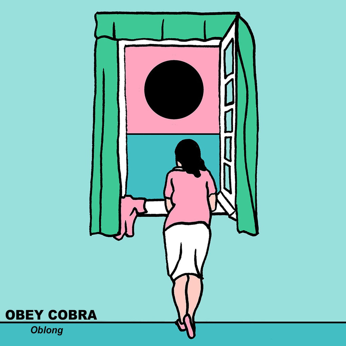 Obey Cobra – Oblong vinyl record cover