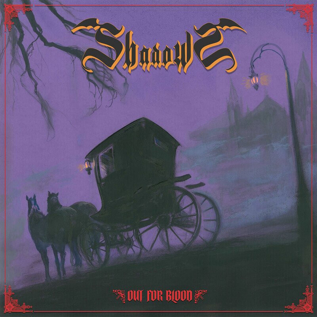 Shadows – Out For Blood vinyl record cover
