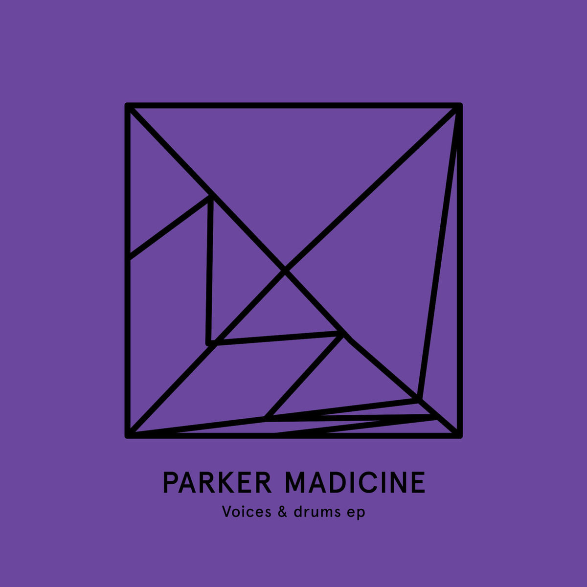 Parker Madicine – Voices & Drums vinyl cover