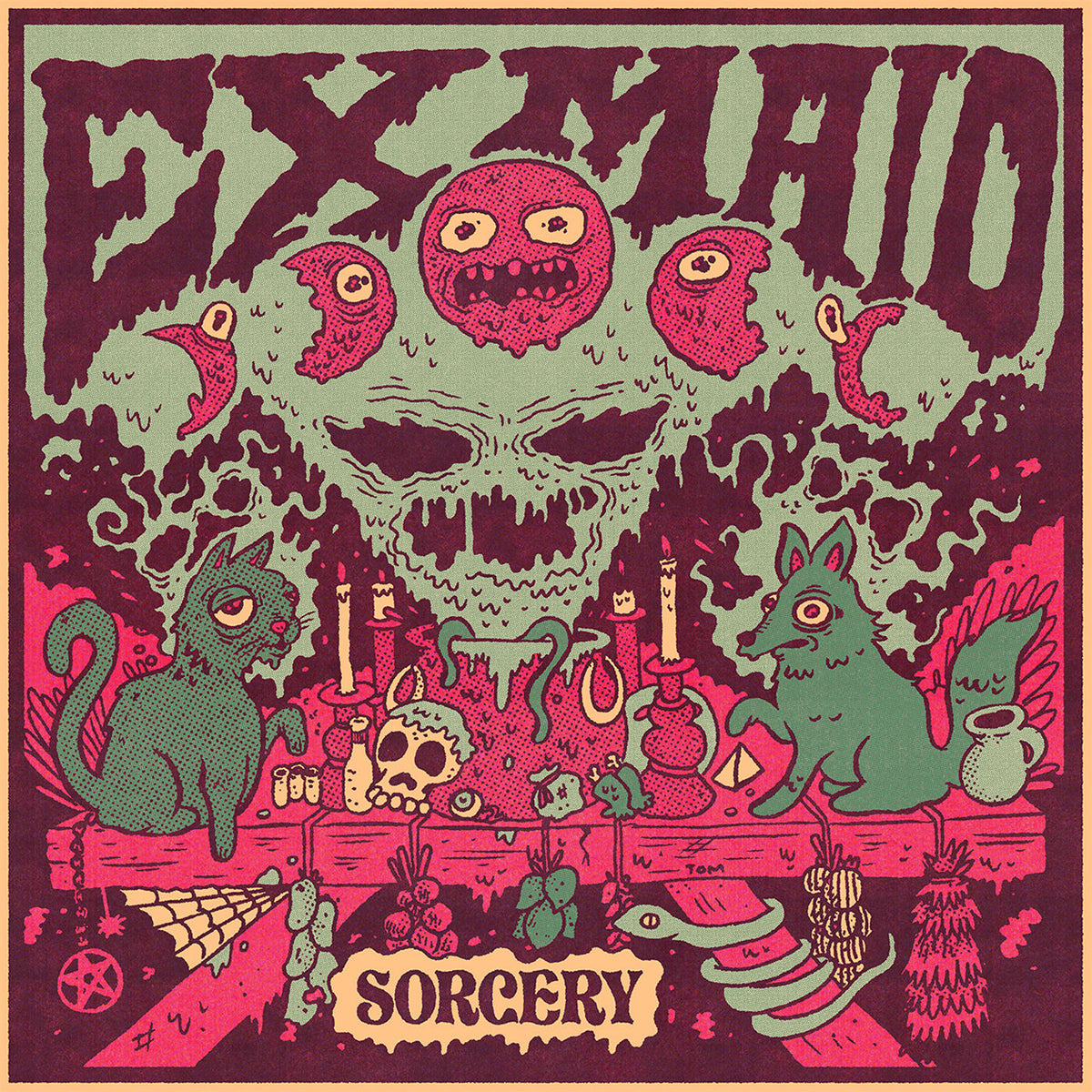 Exmaid – Sorcery vinyl record cover