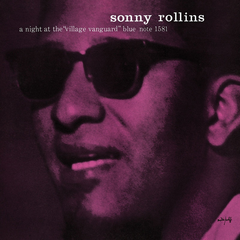 Sonny Rollins – A Night at the Village Vanguard vinyl record cover