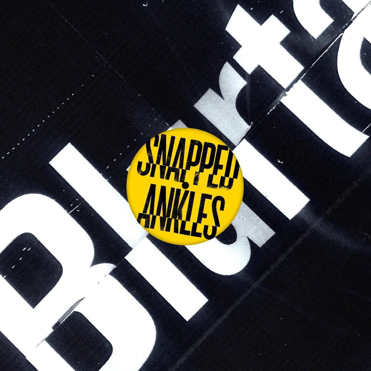 Snapped Ankles – Blurtations vinyl cover