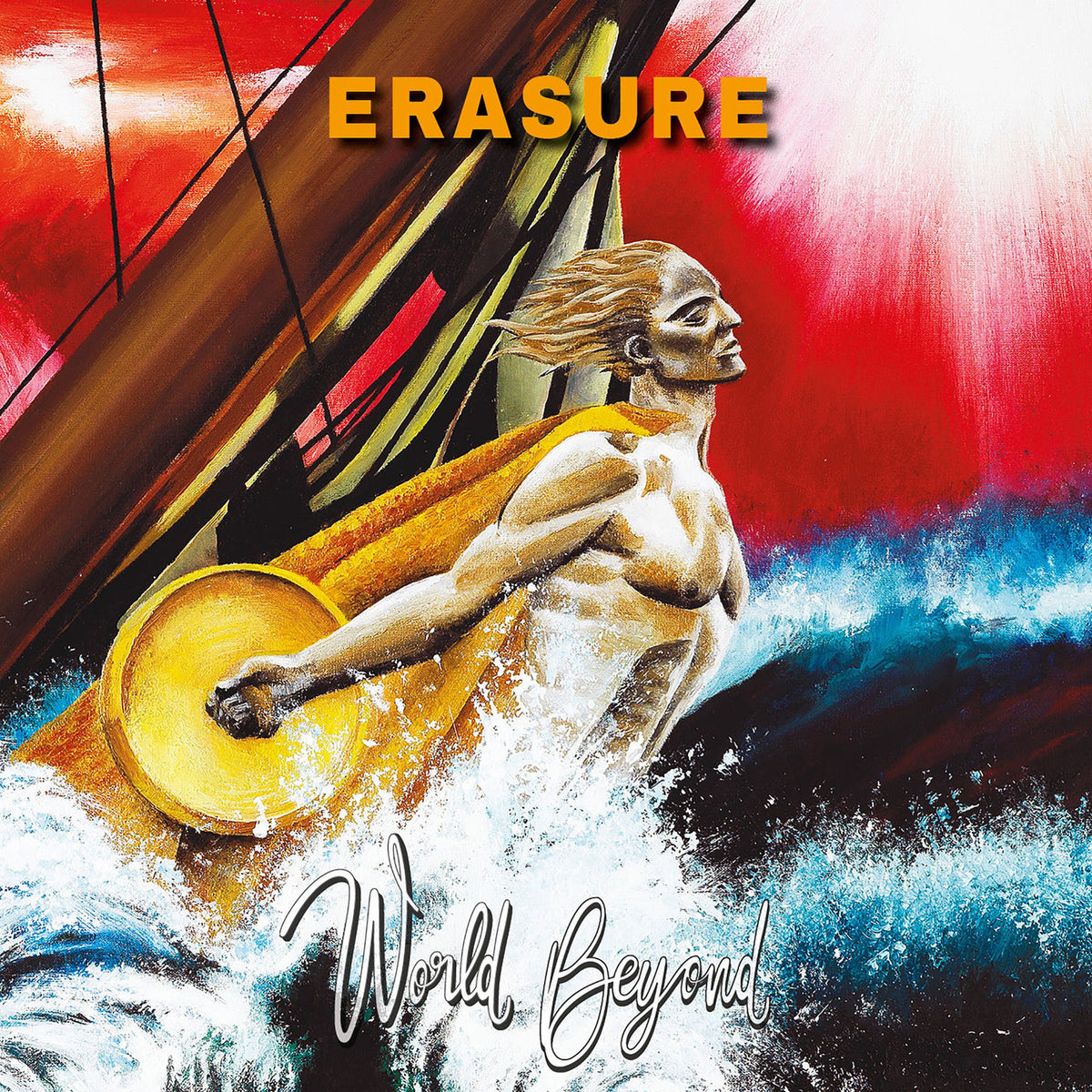 Erasure – World Beyond vinyl record cover