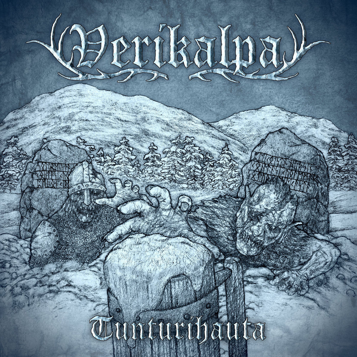 Verikalpa – Tunturihauta vinyl record cover