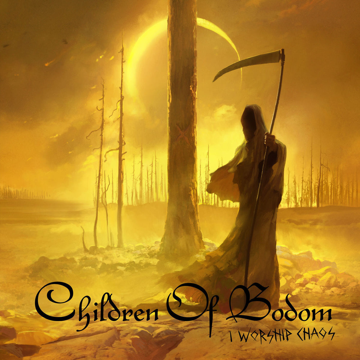 Children Of Bodom – Worship Chaos vinyl record cover
