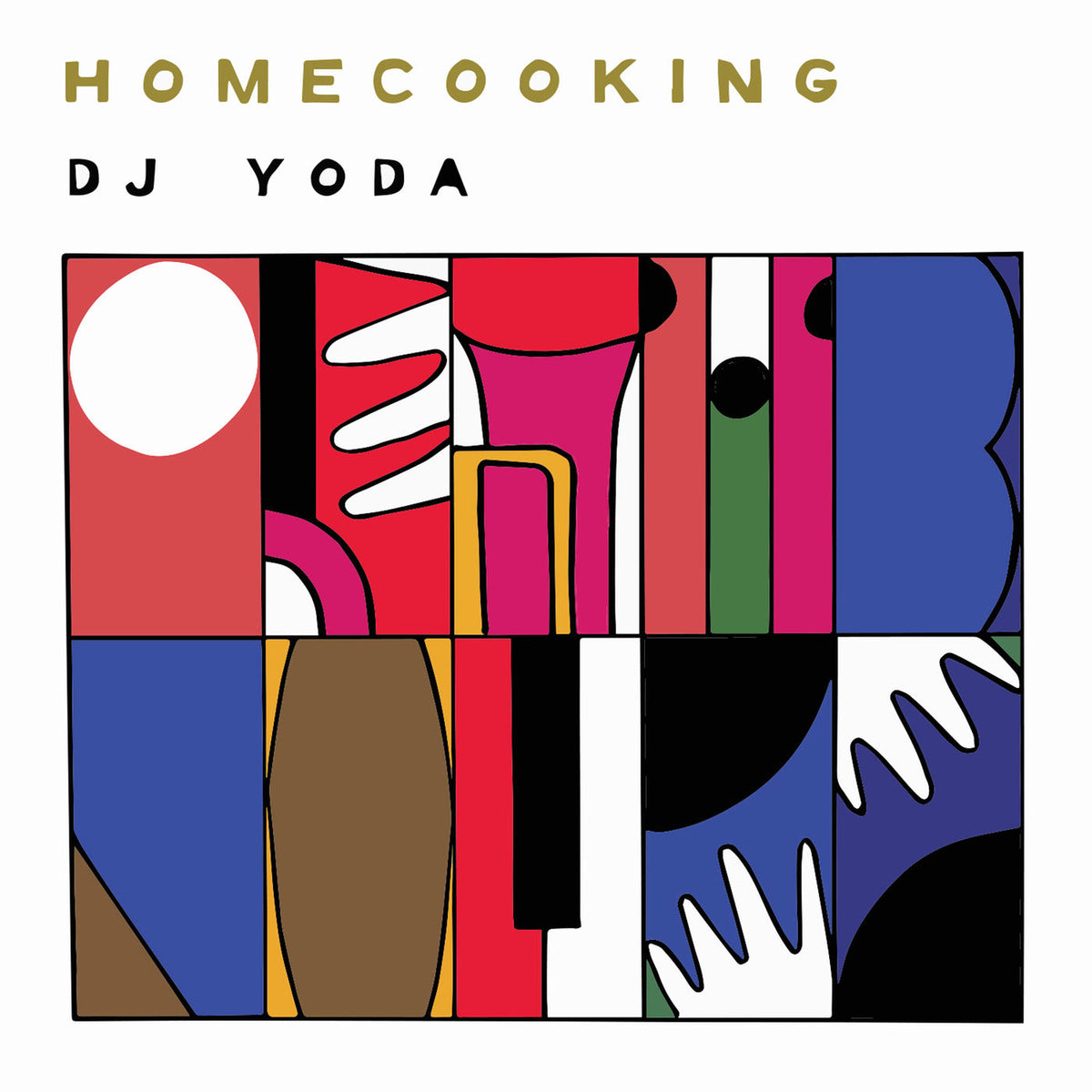 DJ Yoda – Home Cooking vinyl record cover