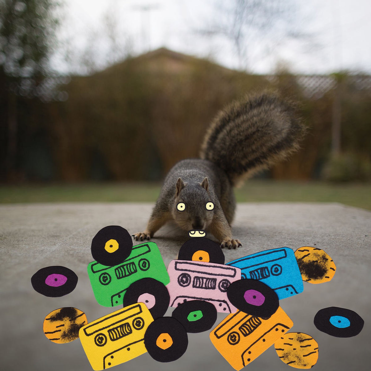 Evidence – Squirrel Tape Instrumentals 1 vinyl record cover