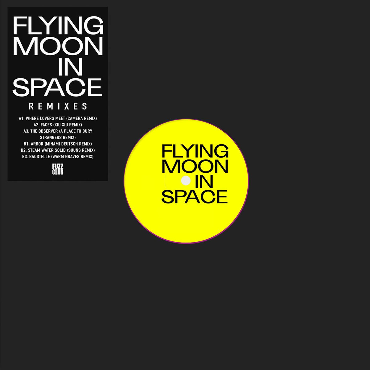 Flying Moon in Space – Remix EP vinyl cover