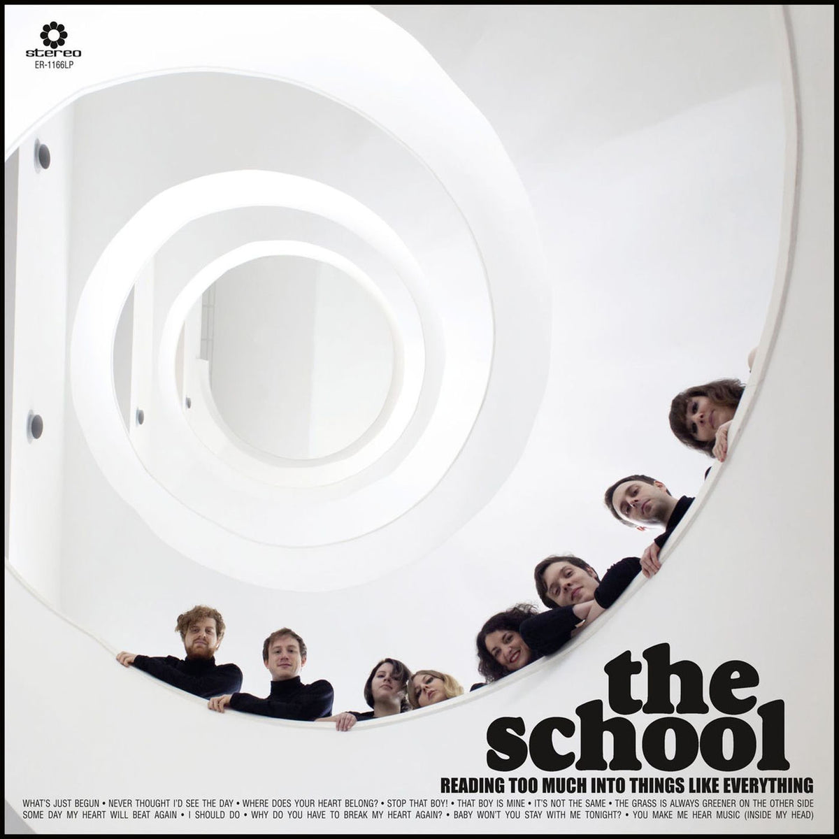 The School – Reading Too Much Into Things Like Everything vinyl record cover