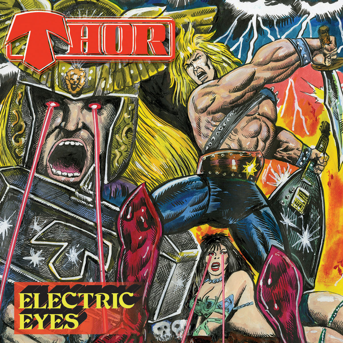 Thor – Electric Eyes vinyl record cover