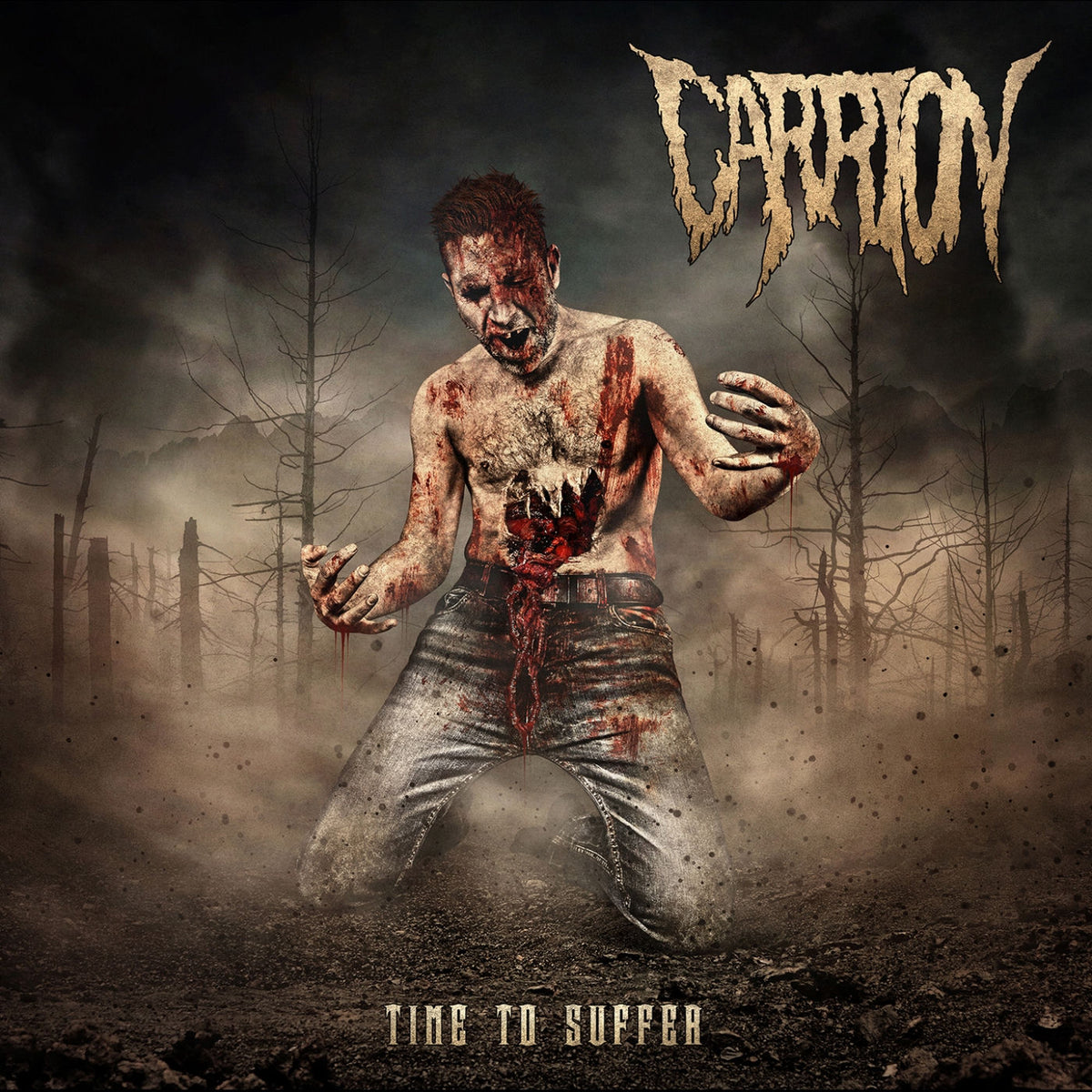 Carrion – Time to Suffer vinyl record cover