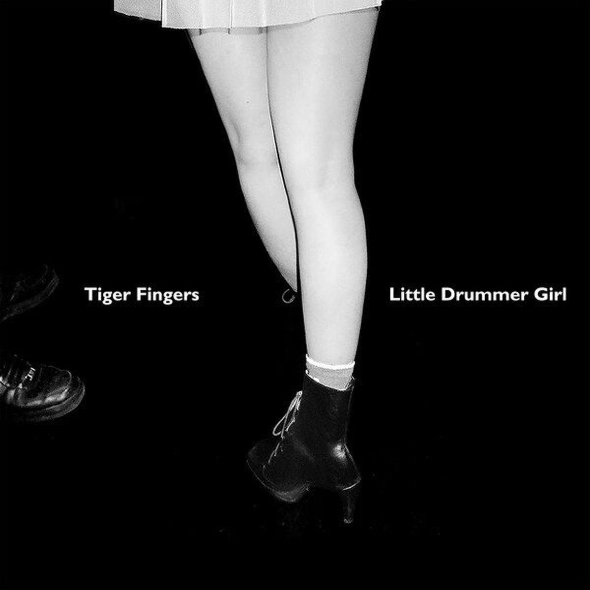 Tiger Fingers – Little Drummer Girl vinyl cover