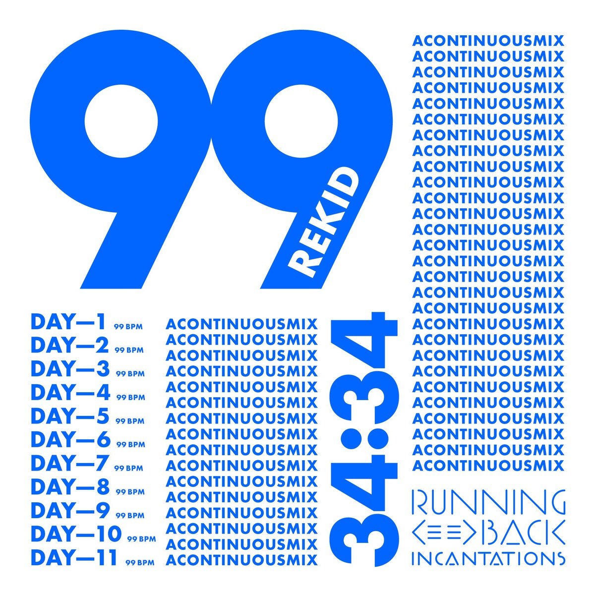 Rekid – 99 [LP] vinyl record cover