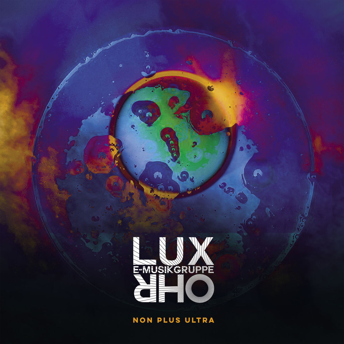 e-musikgruppe Lux Ohr – Non Plus Ultra vinyl cover