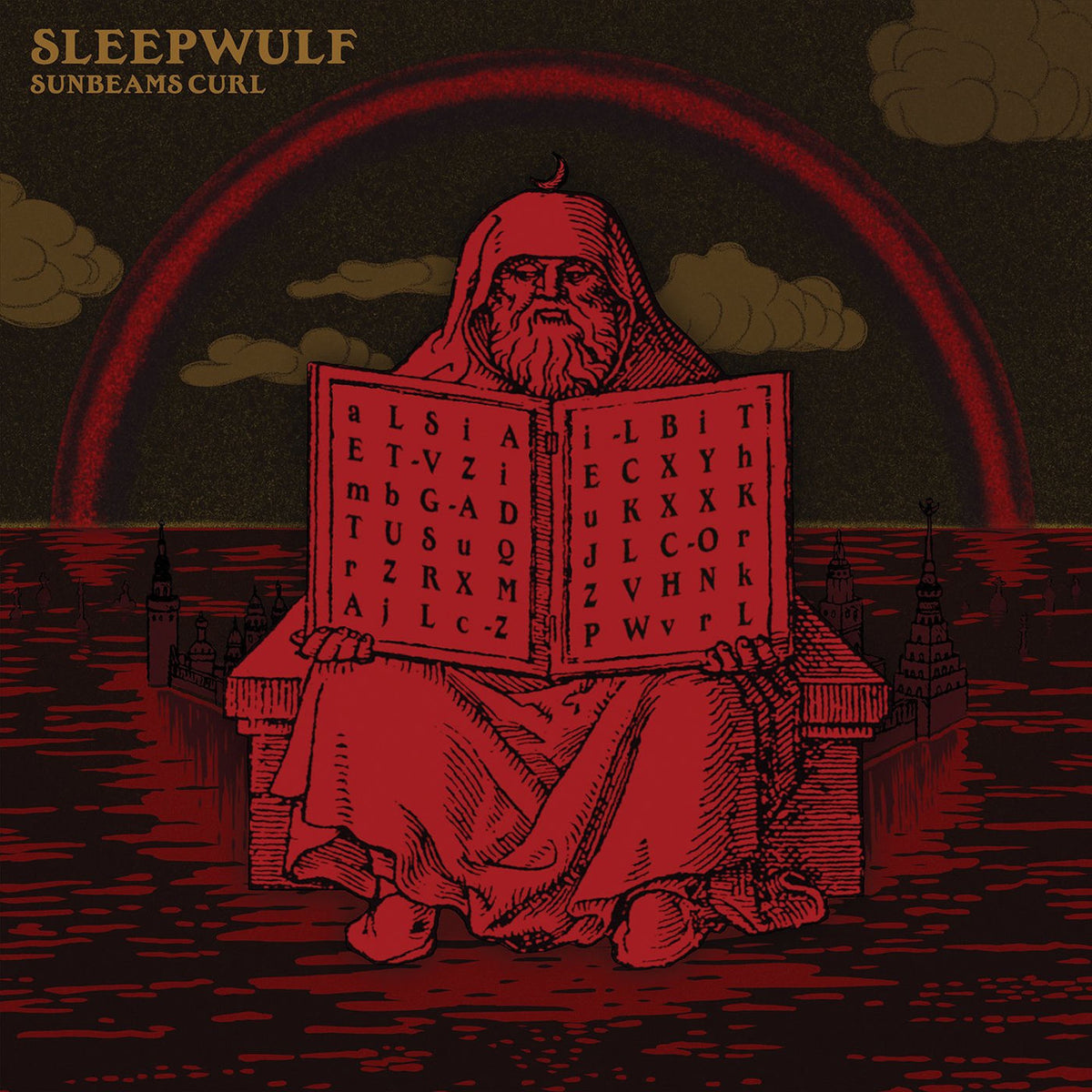Sleepwulf – Sunbeams Curl vinyl record cover
