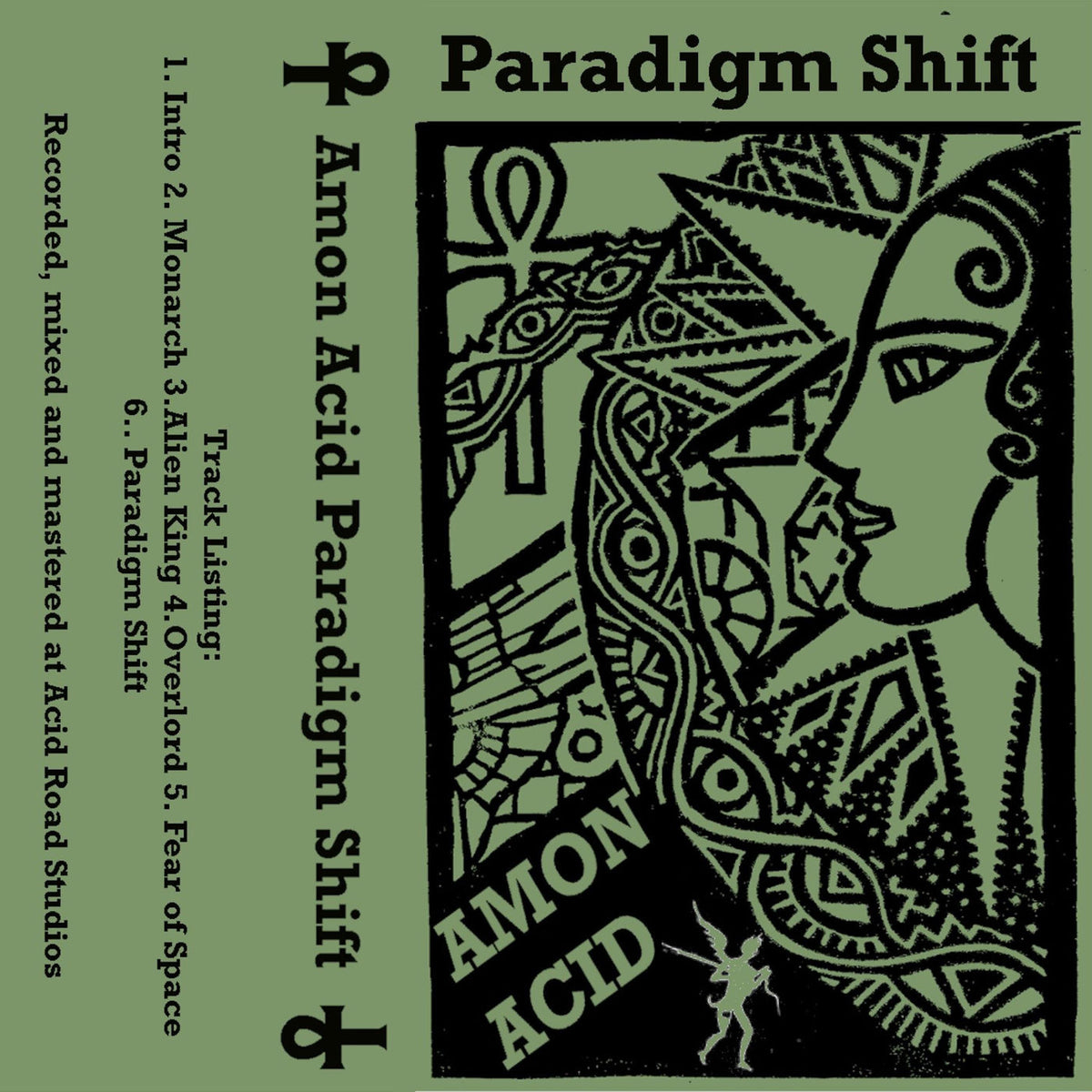 Amon Acid – Paradigm Shift vinyl record cover