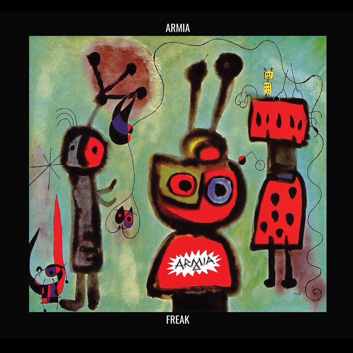 Armia – Freak [2LP] (RED & YELLOW 180 GRAM VINYL, IMPORT) vinyl record cover