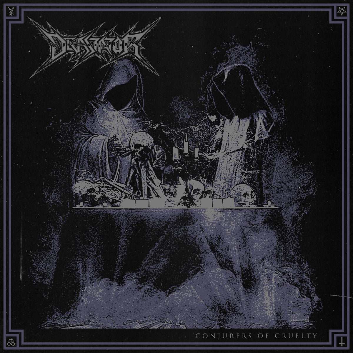 Devastator – Conjurers Of Cruelty vinyl record cover