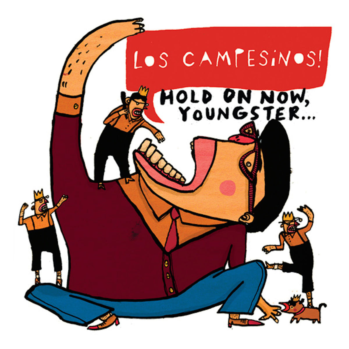 Los Campesinos! – Hold On Now, Youngster vinyl record cover