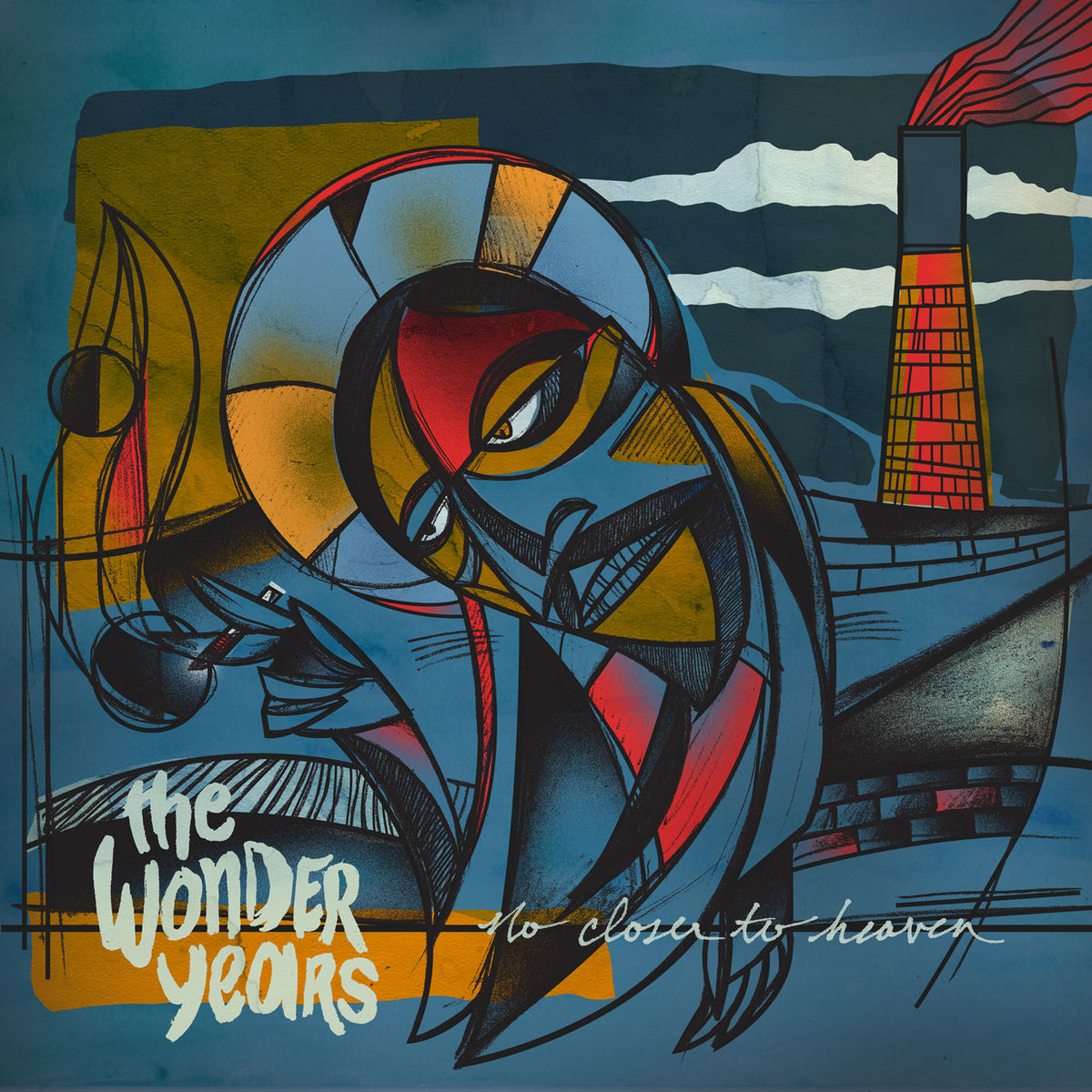 The Wonder Years – No Closer To Heaven vinyl cover