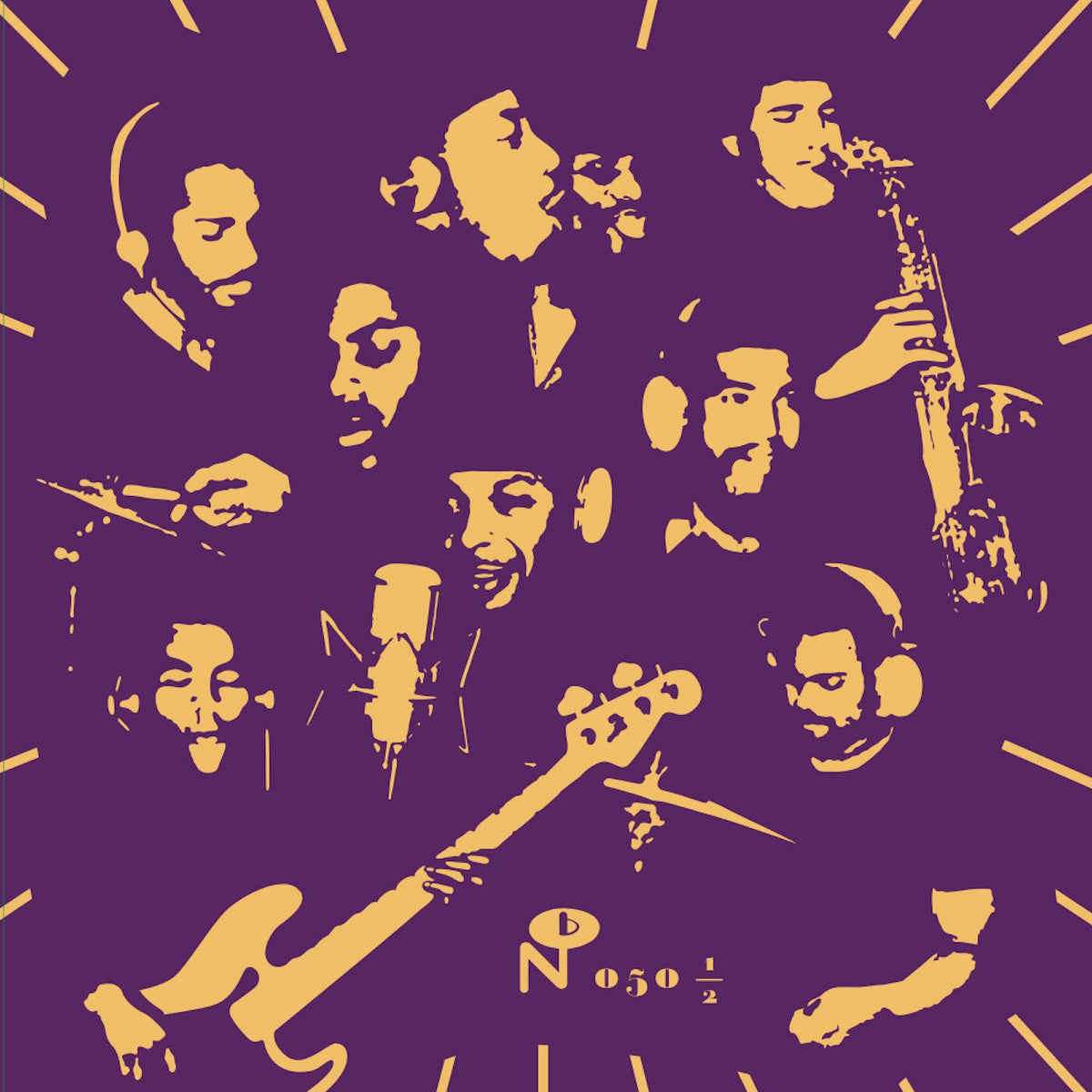 Mind & Matter – 1514 Oliver Avenue (Basement) (Purple/Gold Vinyl) vinyl record cover