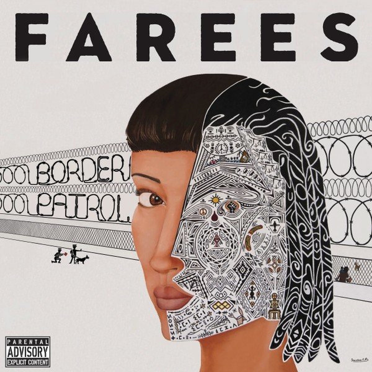 Farees – Border Patrol vinyl record cover