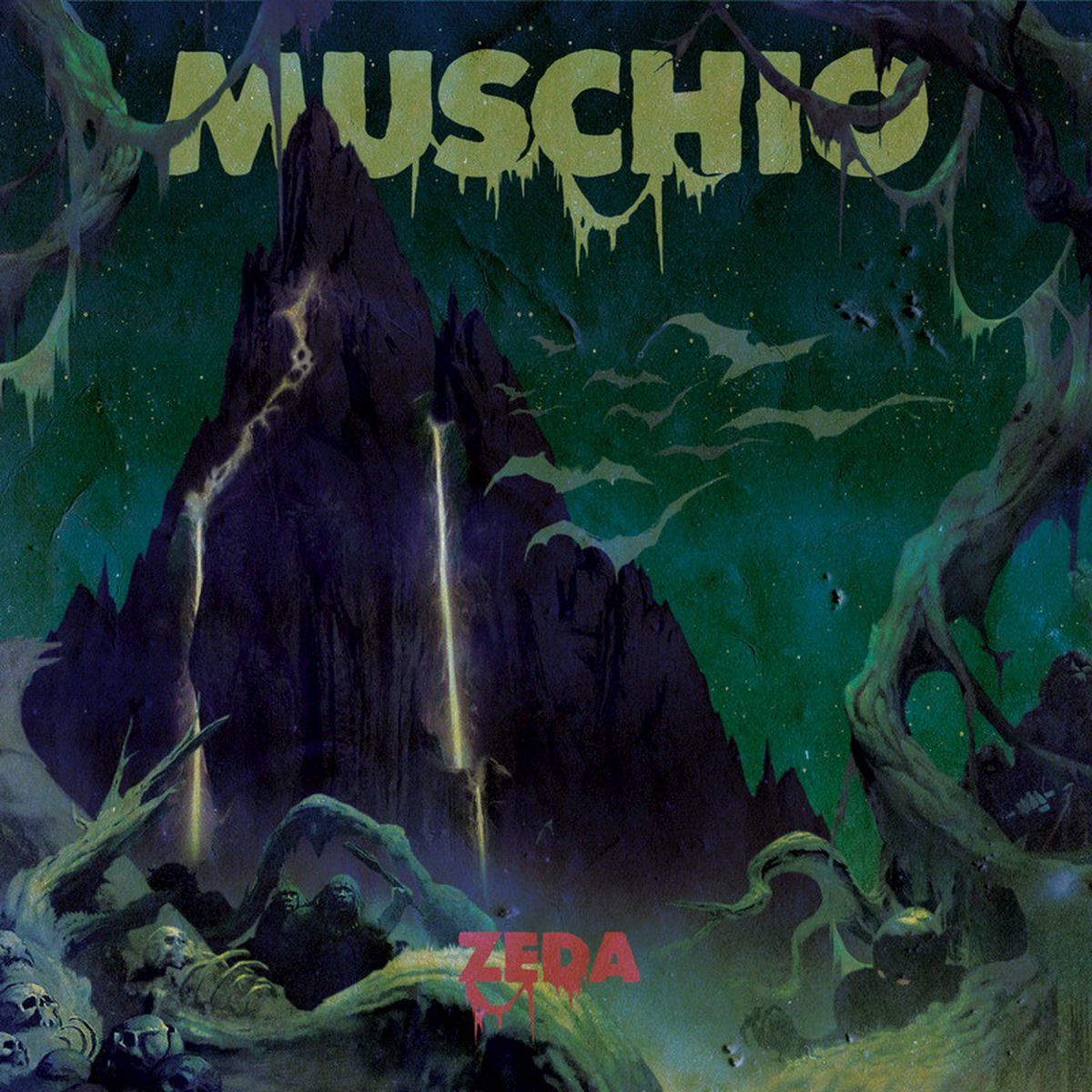 Muschio – Zeda vinyl record cover