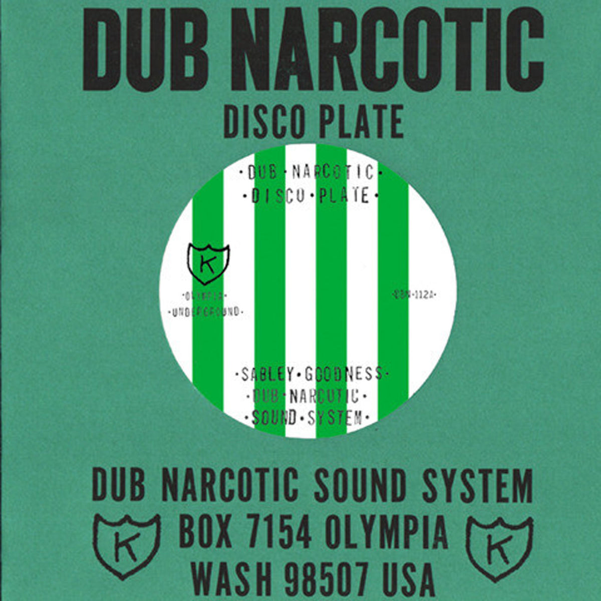 Dub Narcotic Sound System – Sabley Goodness / Petrolbzz (Version) vinyl cover