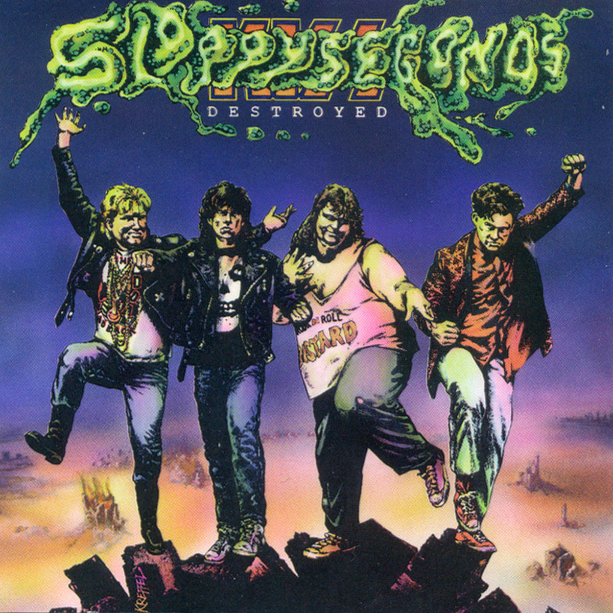 Sloppy Seconds – Destroyed vinyl record cover