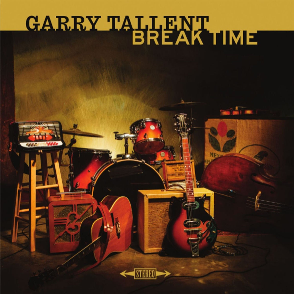 Garry Tallent – Break Time vinyl cover
