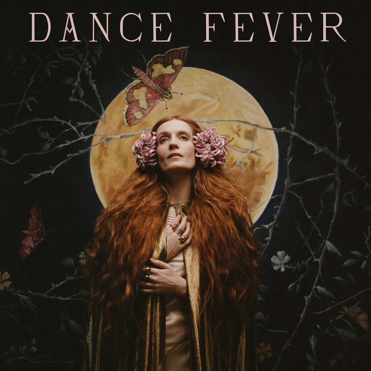 Florence & The Machine – Dance Fever [2LP] (GREY VINYL, GATEFOLD, D-SIDE ETCHING, INDIE-RETAIL EXCLUSIVE) vinyl record cover
