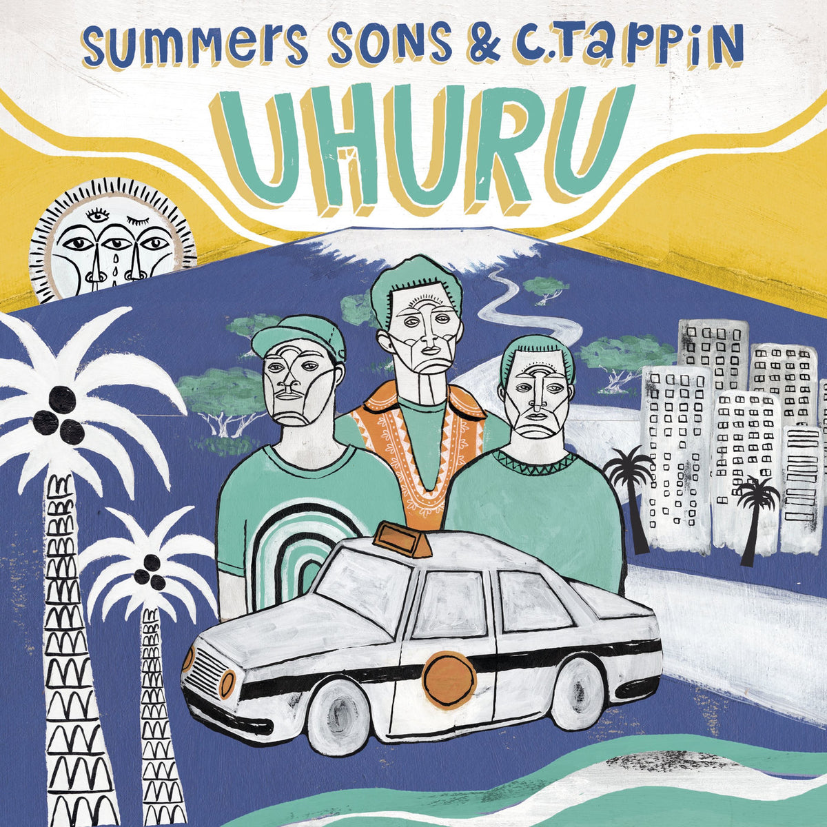 Summers Sons – Uhuru vinyl cover