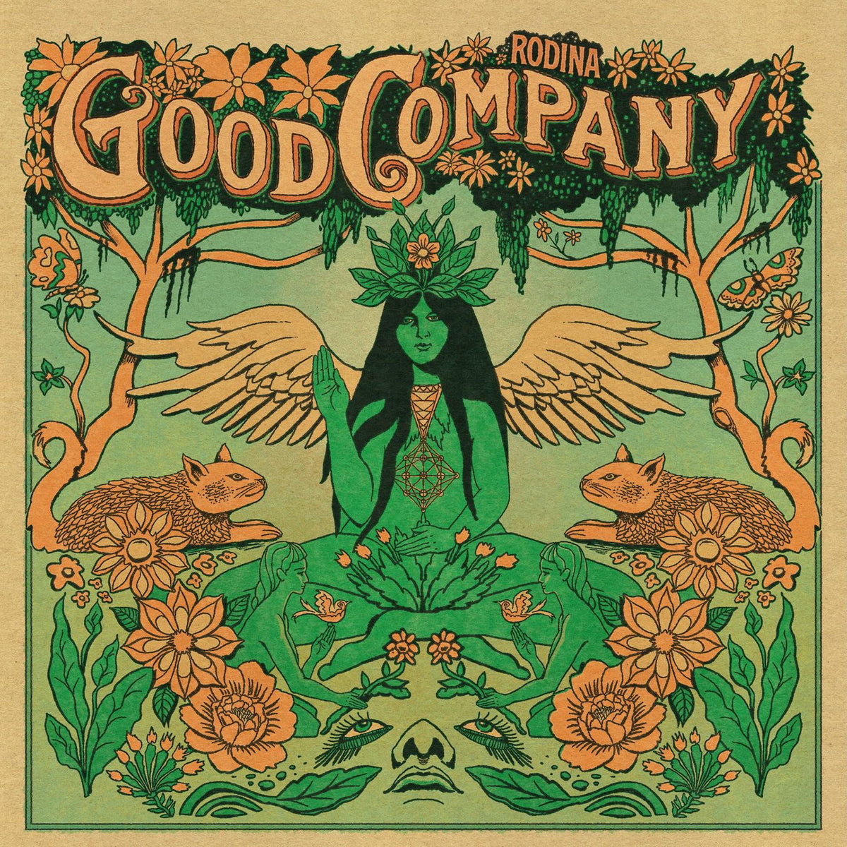 Rodina – Good Company (Feat. The Joe Tatton Trio) vinyl record cover