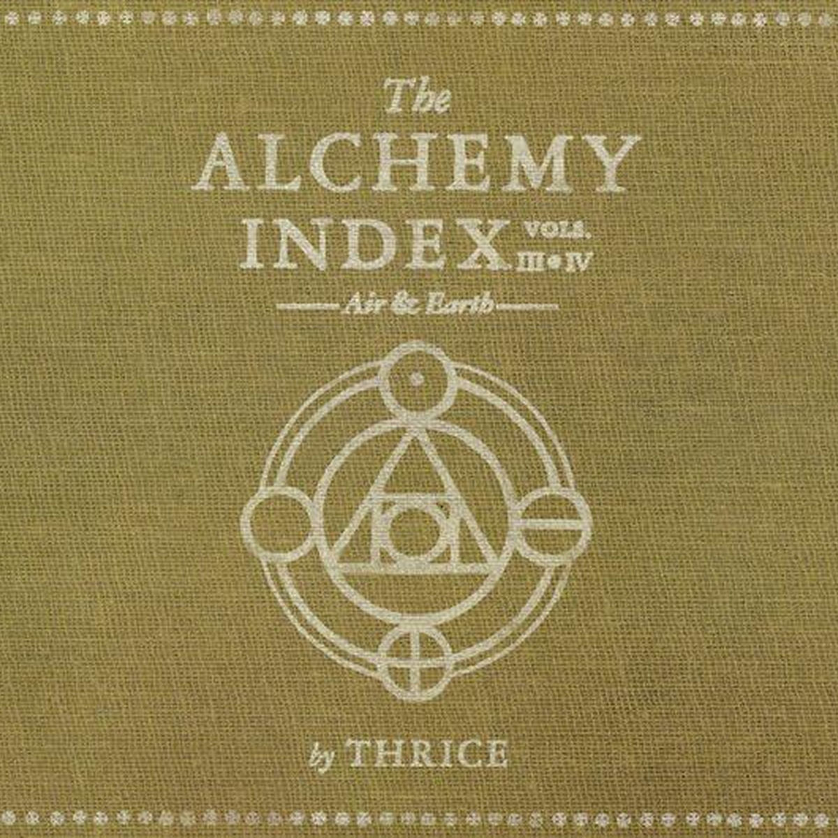 Thrice – Alchemy Index, Vols. 3 & 4: Air & Earth vinyl record cover