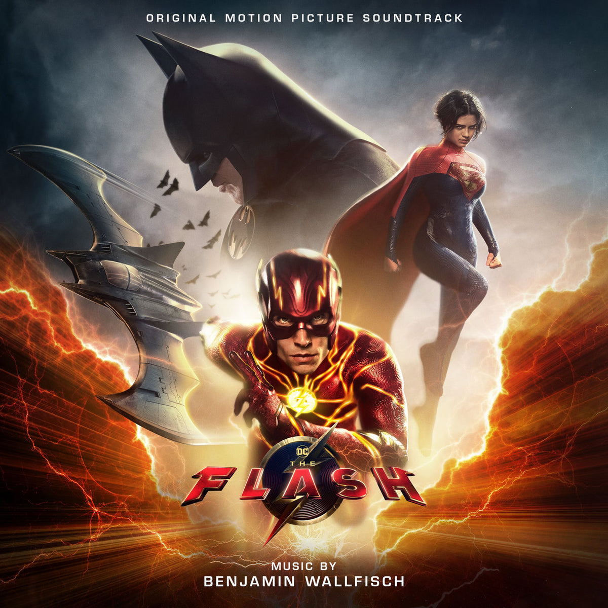 Benjamin Wallfisch – The Flash (Original Motion Picture Soundtrack) vinyl cover