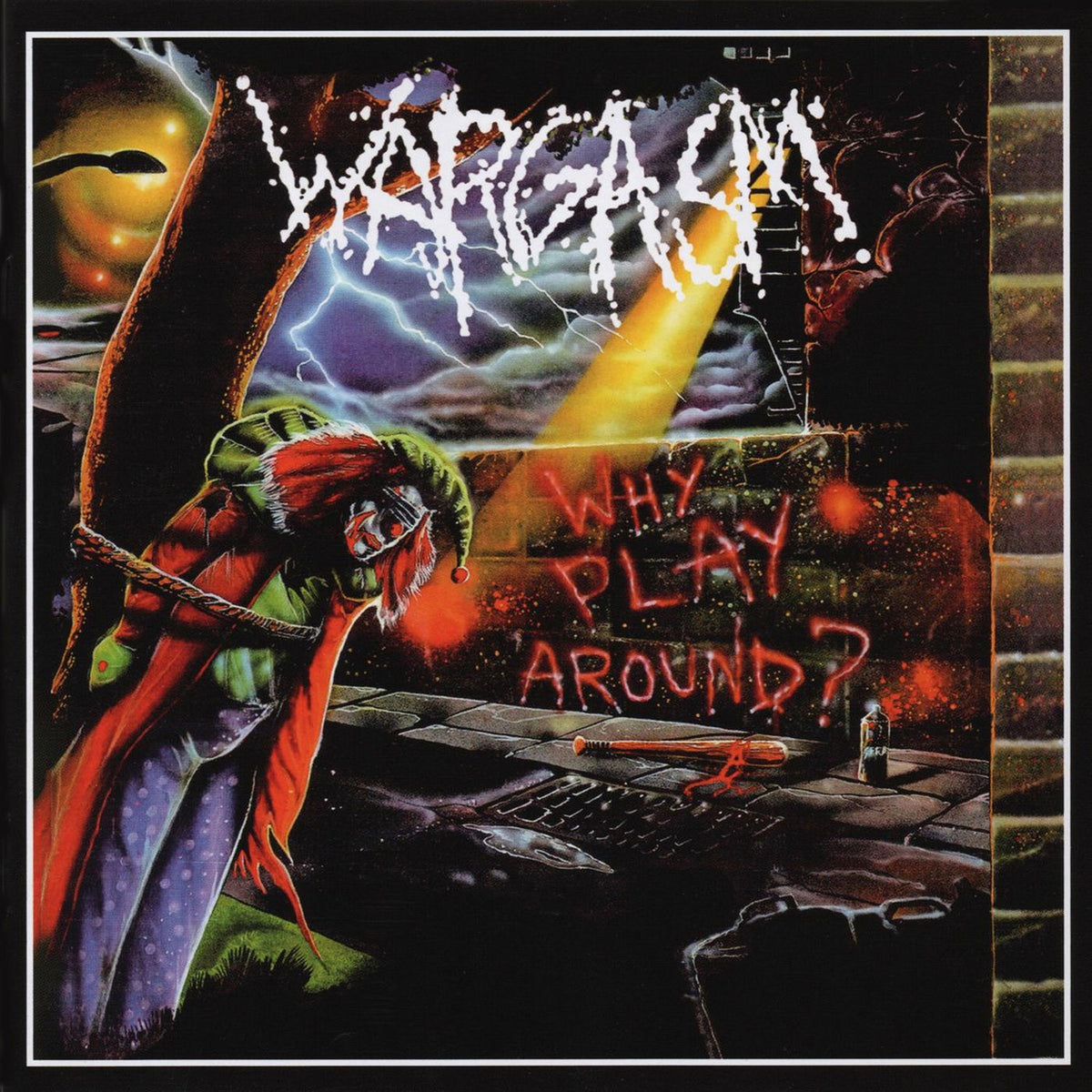 Wargasm – Why Play Around? vinyl record cover