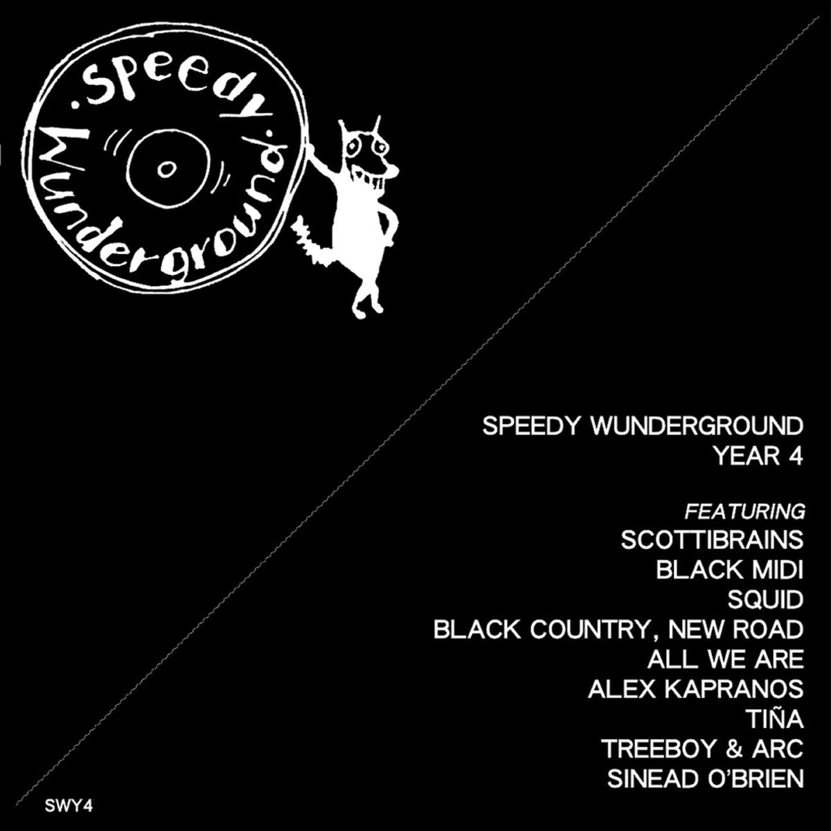 Various Artists – Speedy Wunderground Year 4 vinyl record cover