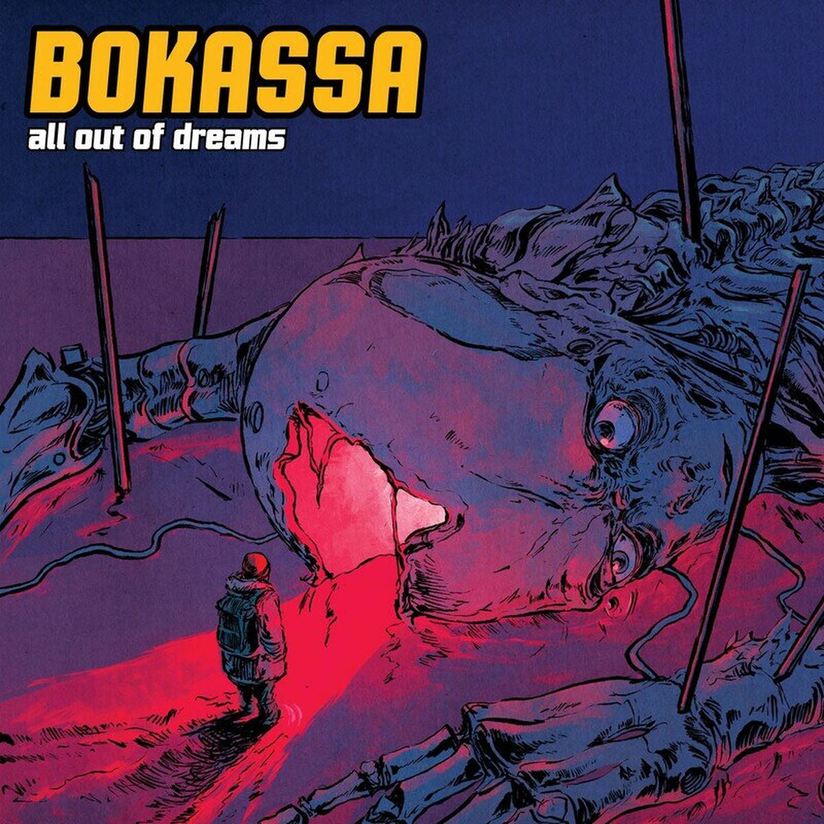 Bokassa – All Out of Dreams (Coloured Vinyl) vinyl record cover