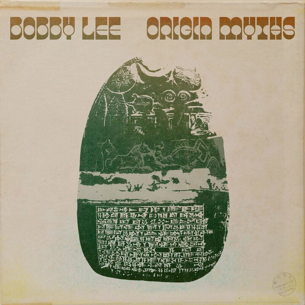 Bobby Lee – Origin Myths vinyl record cover
