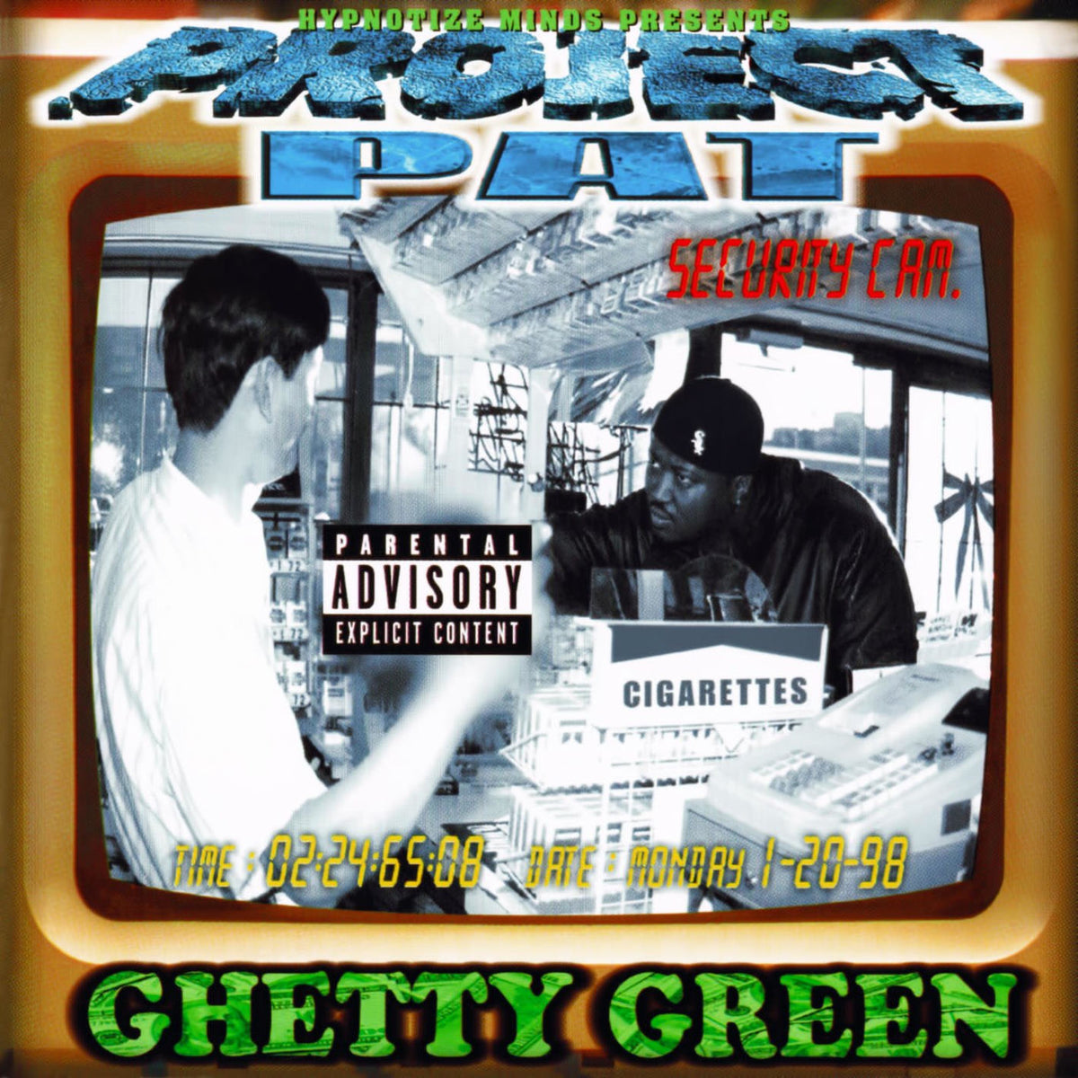 Project Pat – Ghetty Green vinyl record cover