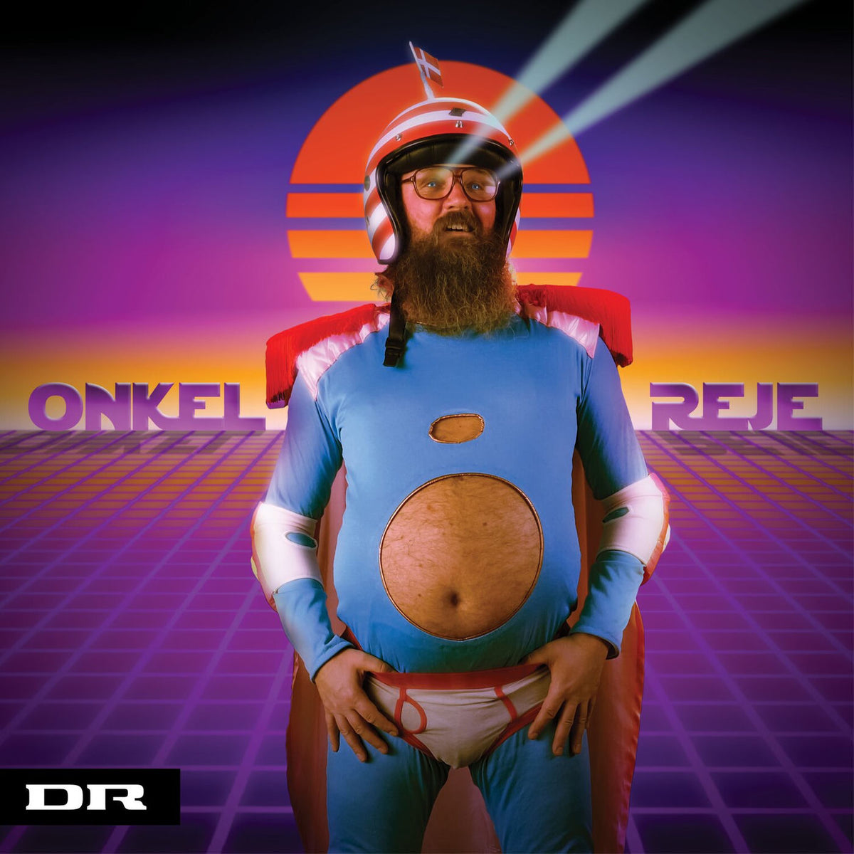 Onkel Reje – Galaktisk Folkemusik vinyl record cover