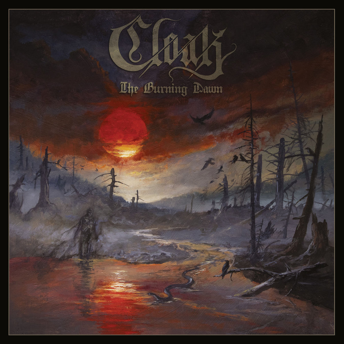 Cloak – Burning Dawn (Opaque White Vinyl) vinyl record cover