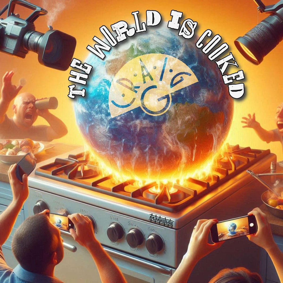 Craig G – World Is Cooked vinyl record cover