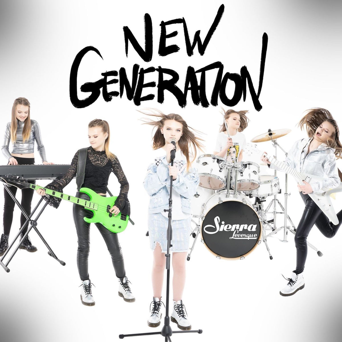 Sierra Levesque – New Generation vinyl record cover