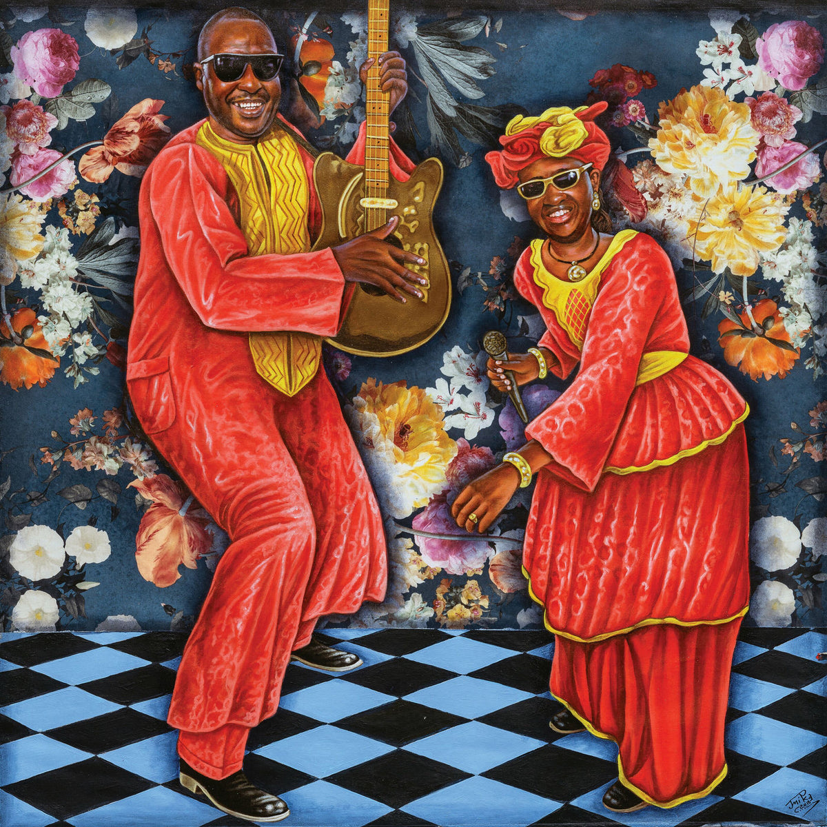 Amadou & Mariam – La Vie Est Belle vinyl record cover