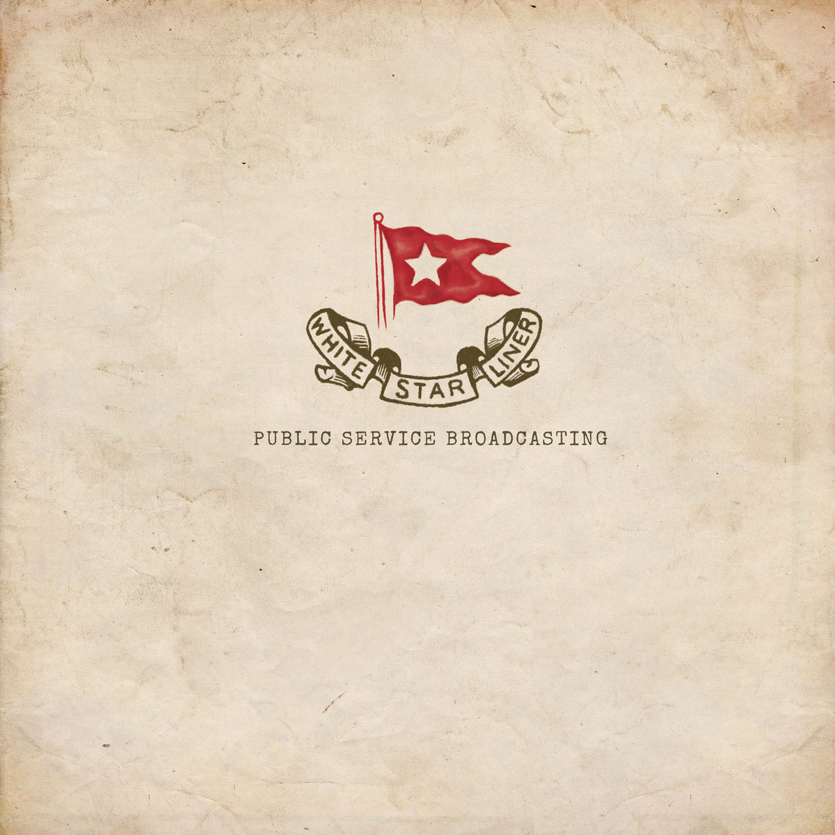 Public Service Broadcasting – White Star Liner vinyl record cover