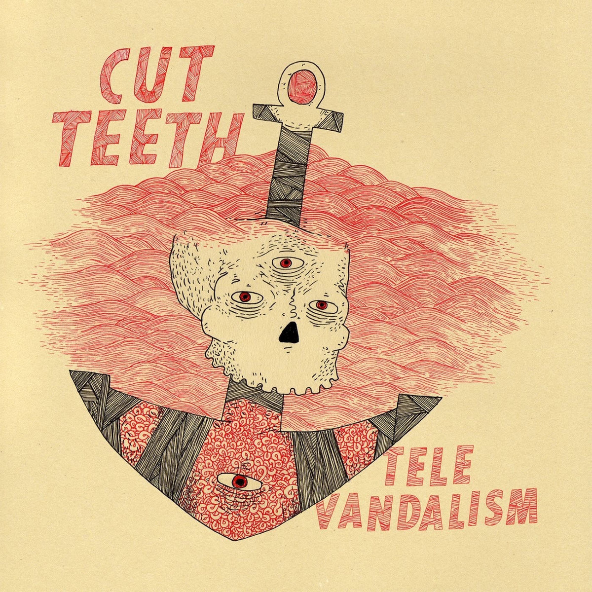 Cut Teeth – Televandalism vinyl record cover